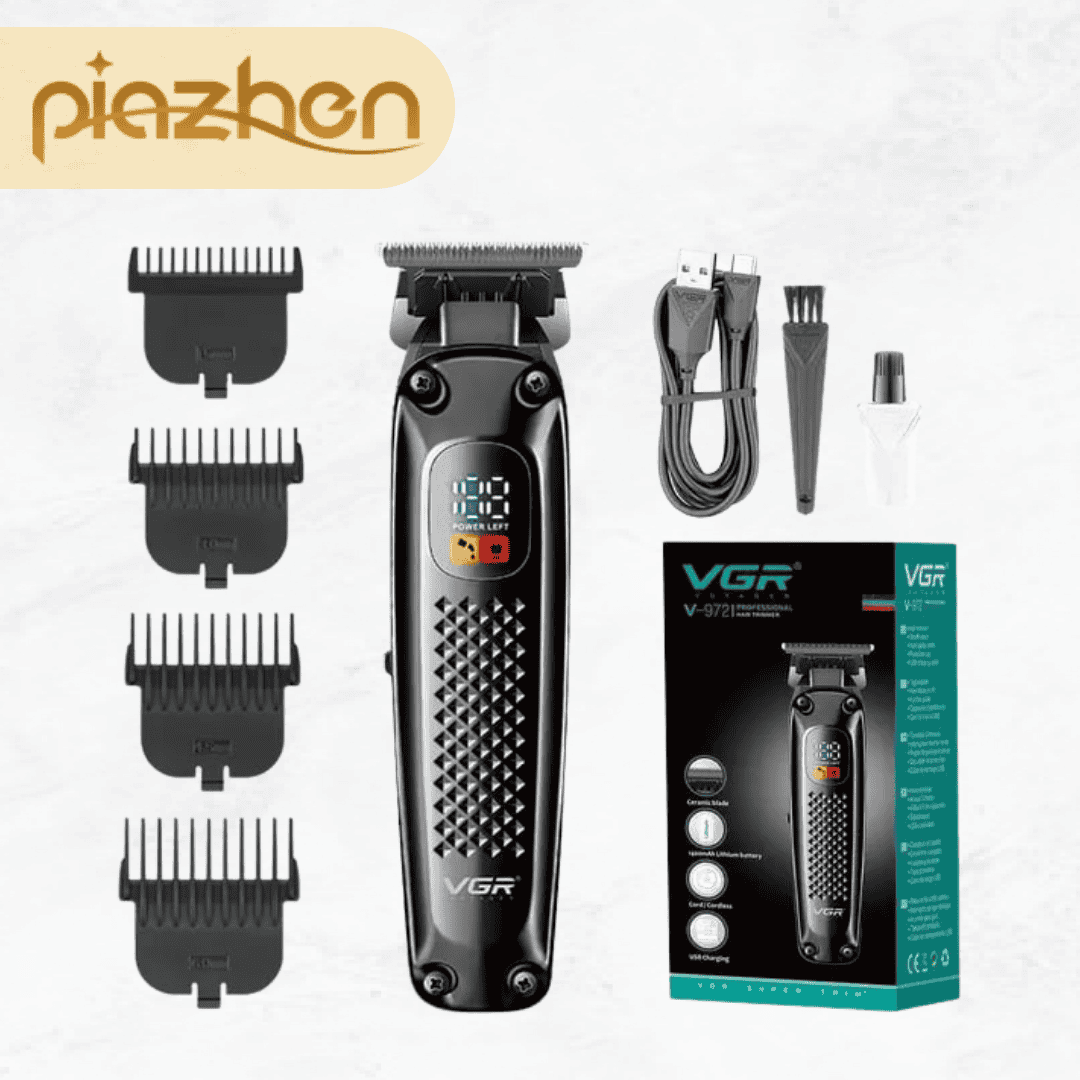 خرید ماشین اصلاح خط زن وی جی ار VGR مدل V-972 - فروشگاه پیاژن