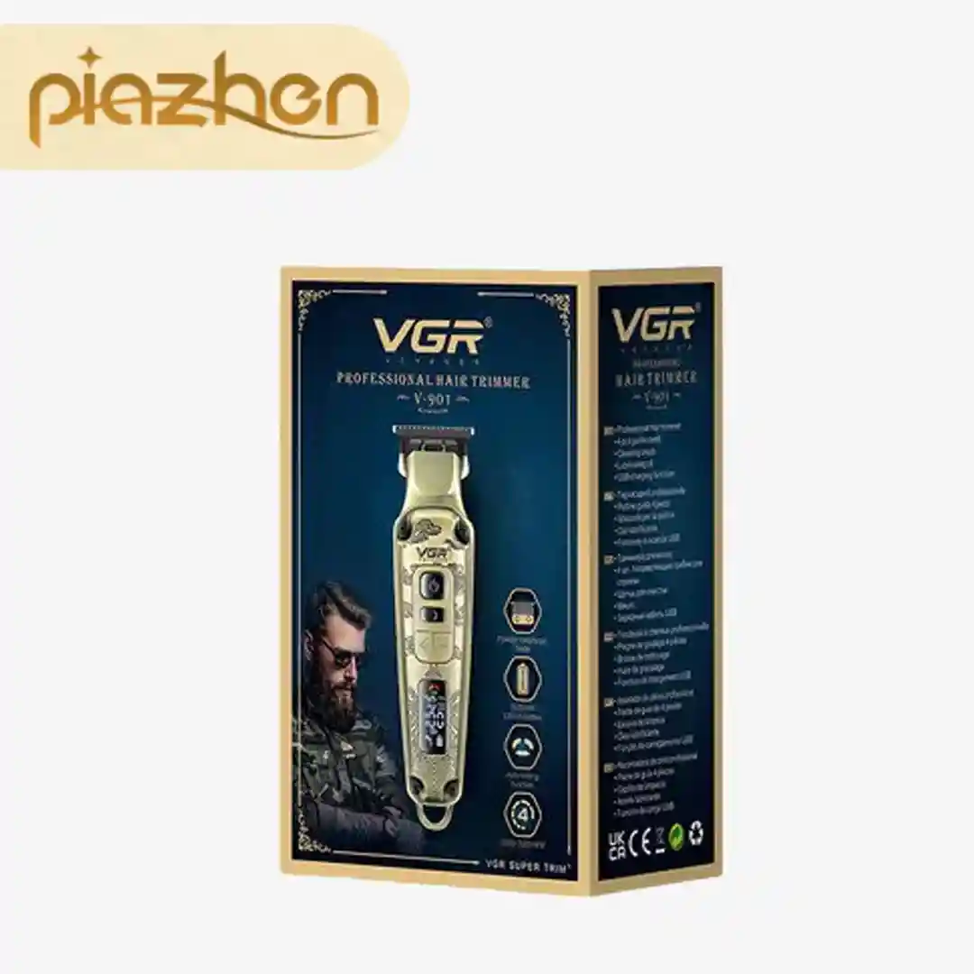 ماشین اصلاح سر و صورت وی جی ار VGR مدل V-901 + فروشگاه پیاژن