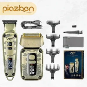 خرید ماشین اصلاح سر و صورت دوقلو وی جی آر مدل V-641 - فروشگاه پیاژن