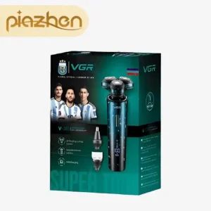 ماشین اصلاح موی صورت وی جی ار مدل V-303 + فروشگاه پیاژن