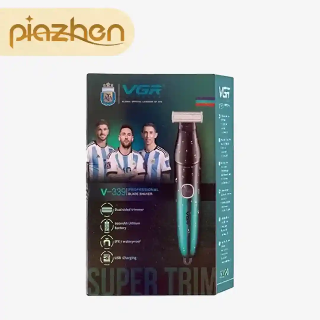 ماشین اصلاح موی صورت و بدن وی جی آر مدل VGR V-339 + فروشگاه پیاژن