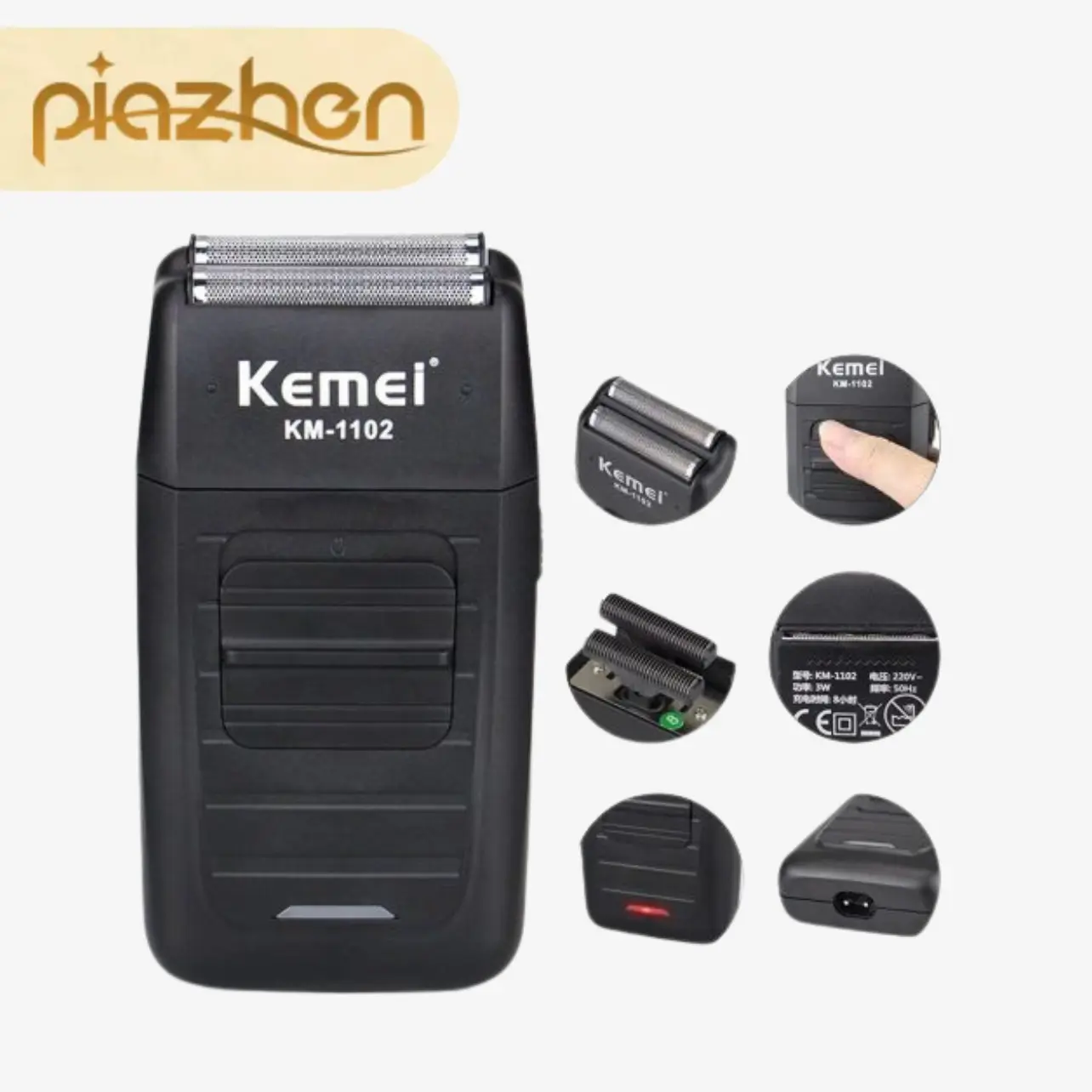 شیور کیمی مدل Kemei KM-1102 + فروشگاه پیاژن