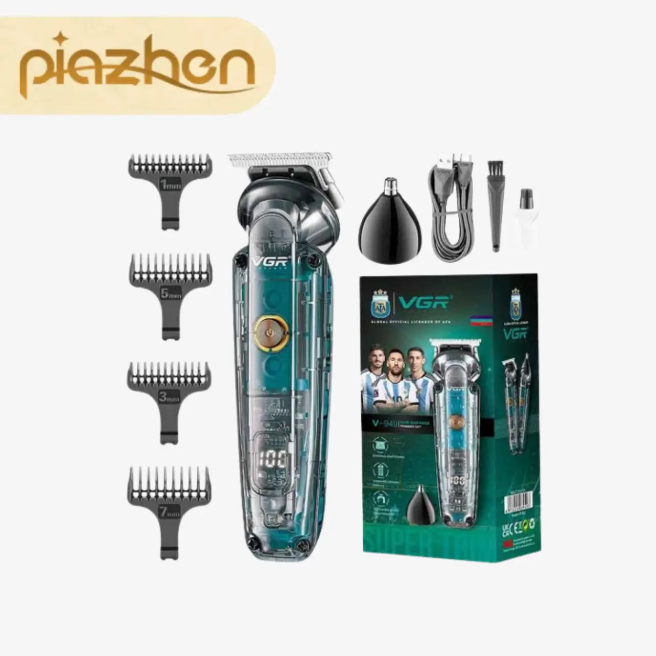 ماشین اصلاح 2 کاره وی جی آر VGR مدل V-949 + فروشگاه پیاژن