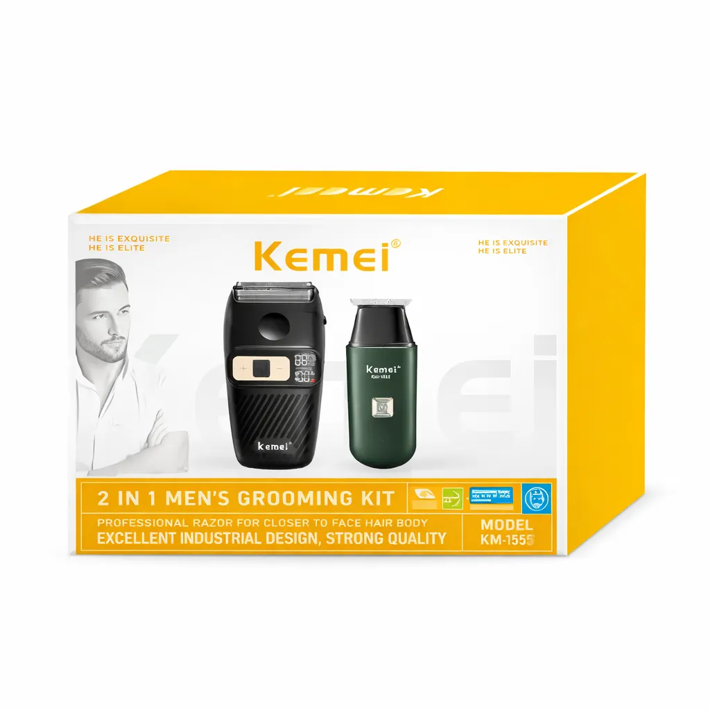 ست ماشین اصلاح کیمی مدل KM-1558 - تصویر 2