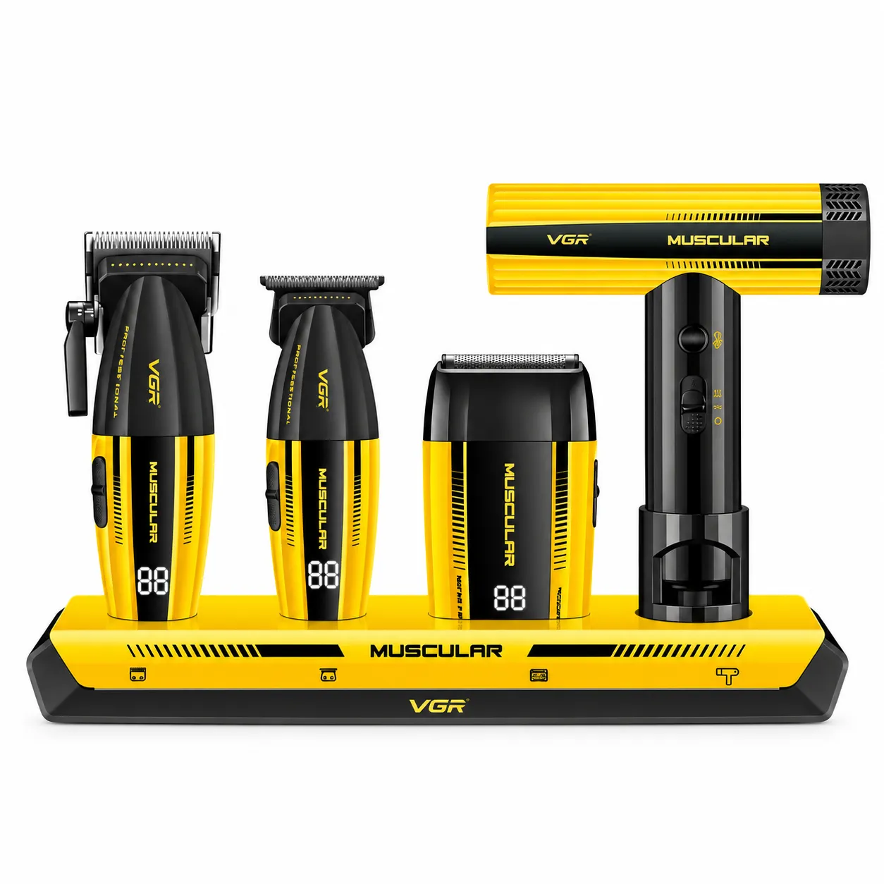 ست ماشین اصلاح وی جی آر مدل V-285 S4